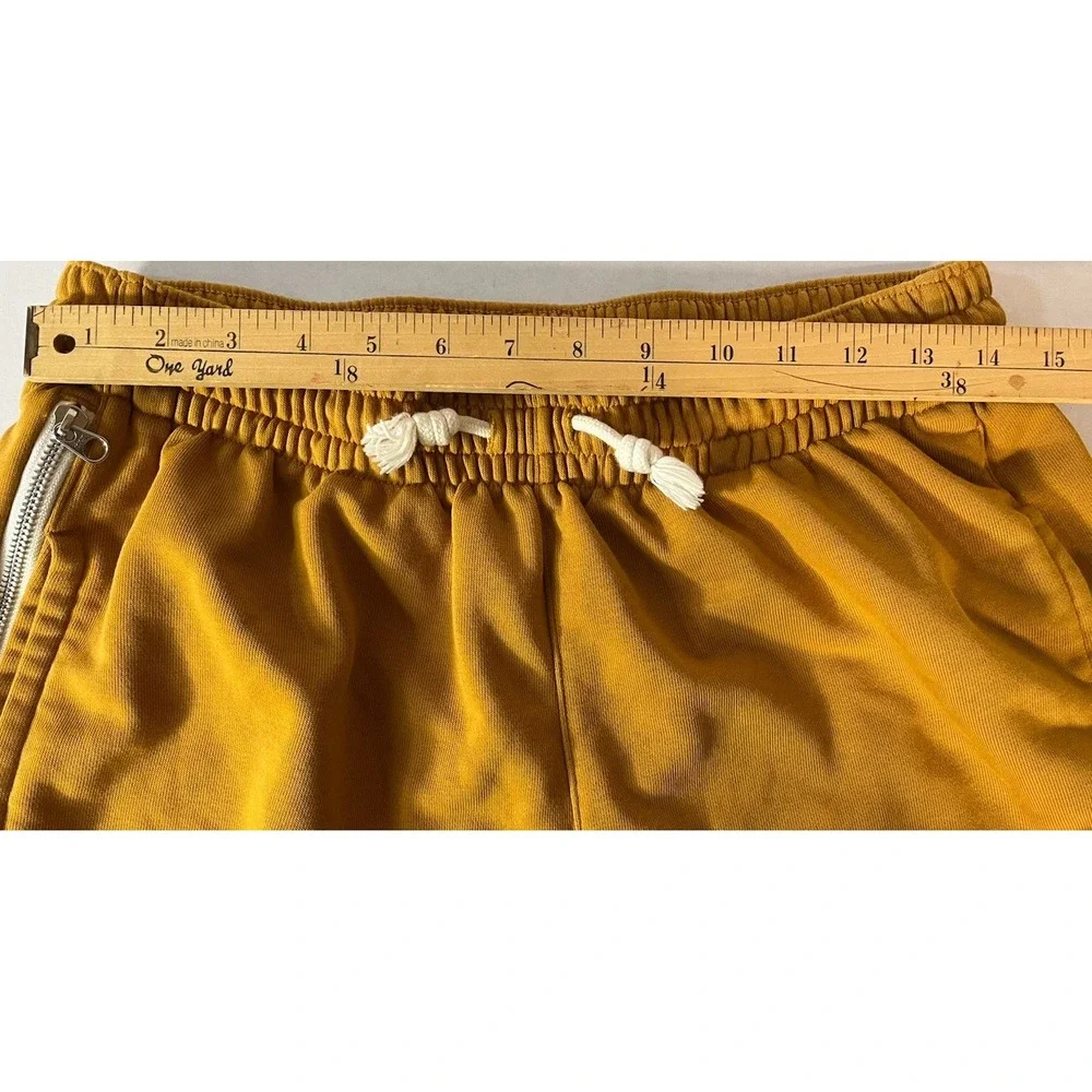 Nike Sweatpants Mens Medium Gold Good Dri-FIT Standard Issue Fly Basketball - Picture 5 of 8